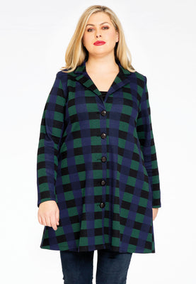 Jacket TARTAN - green  - #1