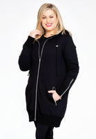 Hooded cardigan Laissez Faire - black  - #1