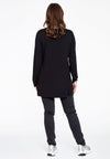 Tunic flare noir ORGANIC COTTON - black - #3