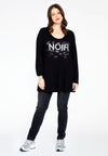 Tunic flare noir ORGANIC COTTON - black - #2