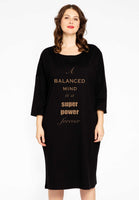 Dress super power COTTON - black  - #1