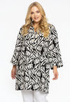 Blouse centre pleat NAIROBI - black