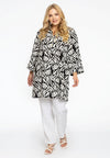 Blouse centre pleat NAIROBI - black