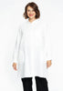 Blouse pockets LINEN - white 