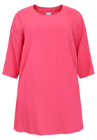 Tunic LINEN - pink - #4