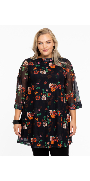 Yoek | Tunic wide bottom BABY ROSE