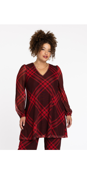 Yoek | Tunic wide bottom CHECK