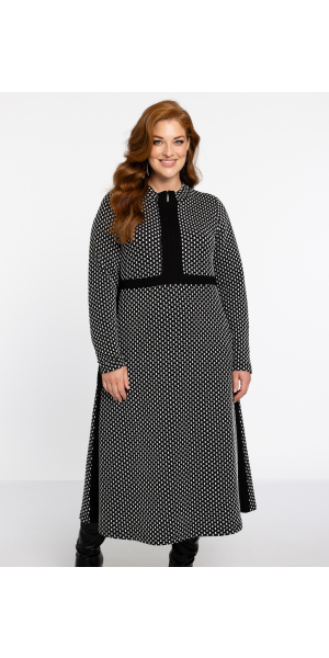 Yoek | Dress JACQUARD KNIT