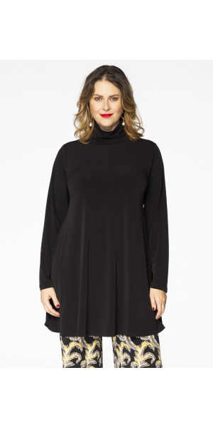 Yoek | Tunic with col wide bottom