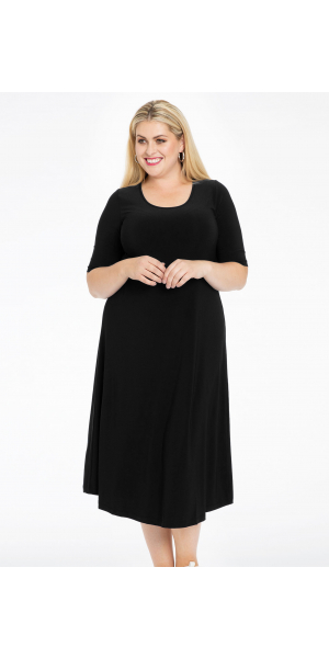 Yoek | Maxi dress wide DOLCE