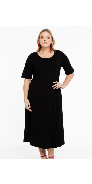 Yoek | Maxi dress A-line COTTON