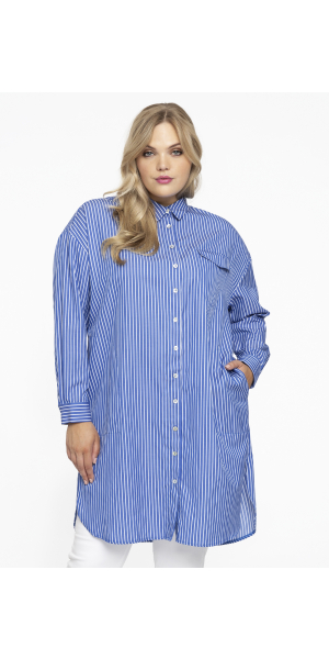 Yoek | Blouse-dress SMALL STRIPE