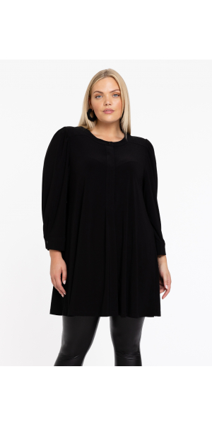 Yoek | Tunic Wide Bottom Puff Sleeve DOLCE