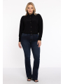 Jeans flare - black dark indigo